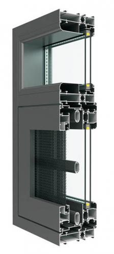 CS108窄邊內平框隔熱窗紗一體系列